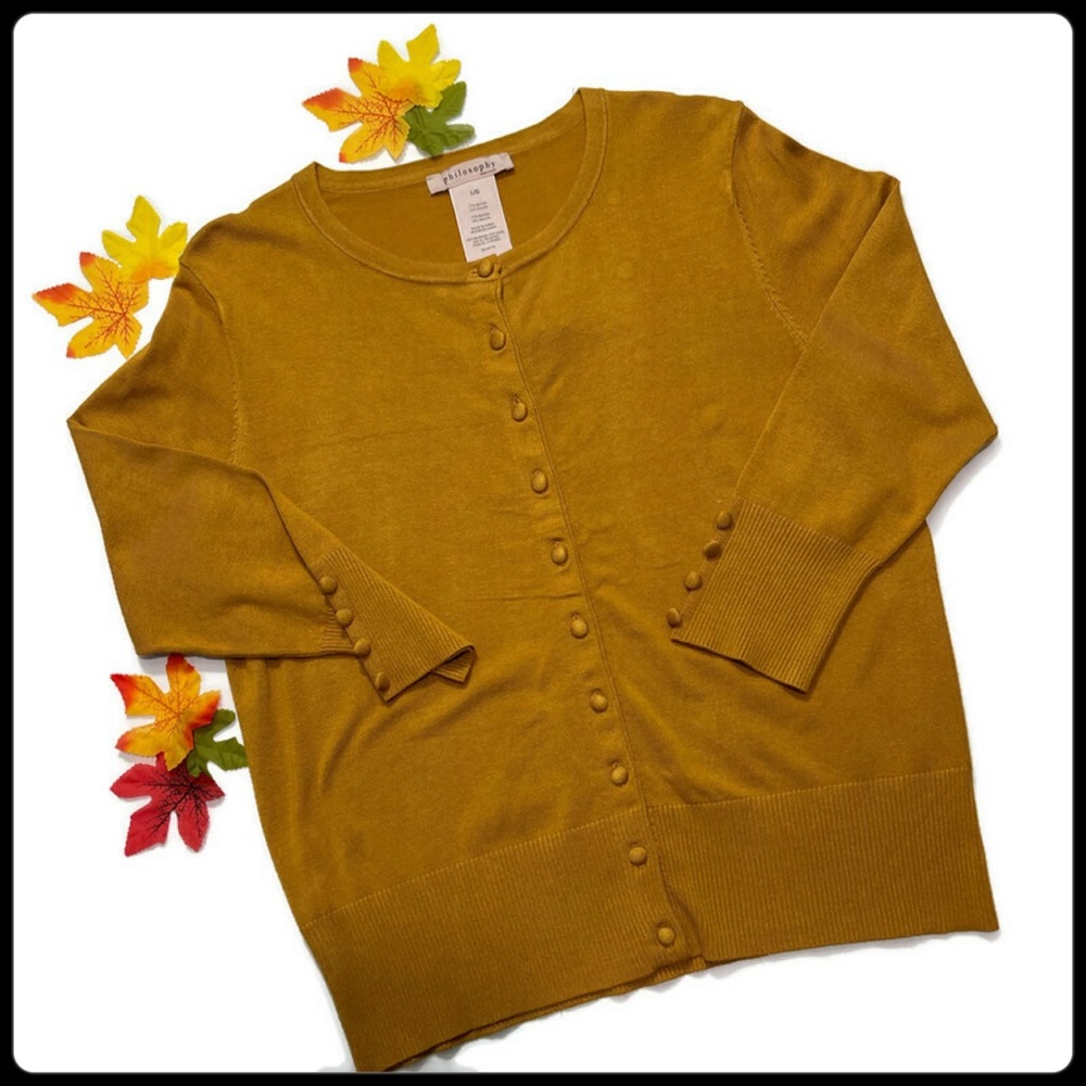 Philosophy Women 3/4 Sleeve cardigan
